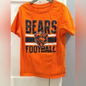 NFL Bears Kids Orange Football Tee